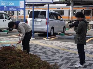 当地有线电视台来访