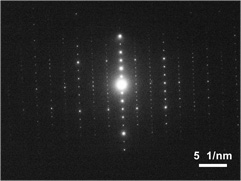 铁石棉（电子衍射图）