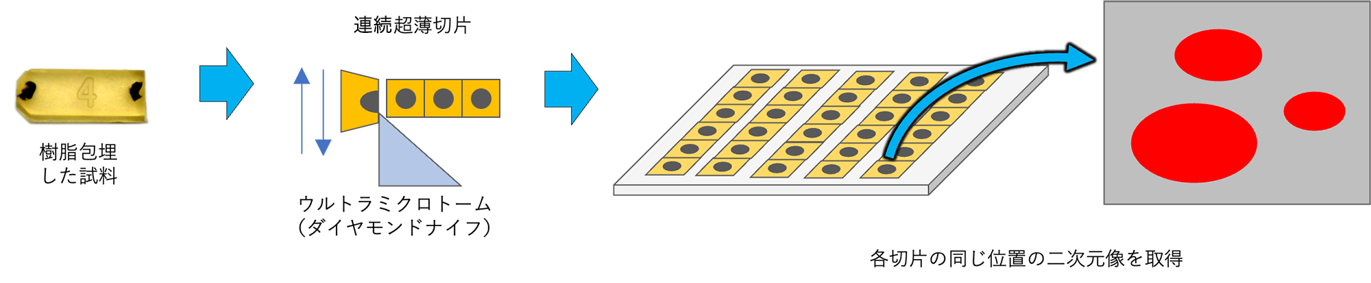 阵列断层扫描方法工作流程