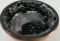 蒸发后的电子枪