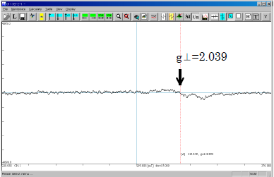 图1 77K下天然铜蛋白的测量结果
