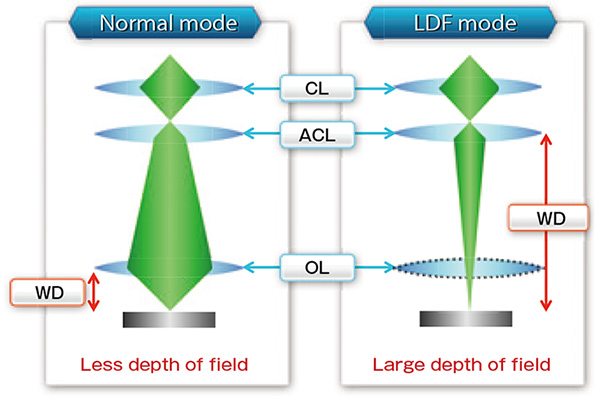 LDF模式原理。