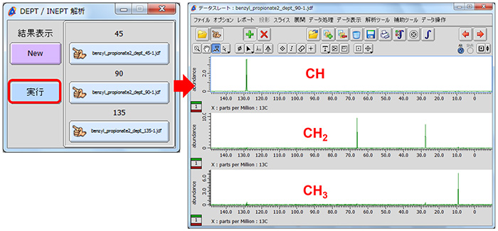 DEPT/INEPT分析功能