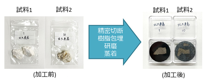 图1 碳酸盐岩（天然样品）