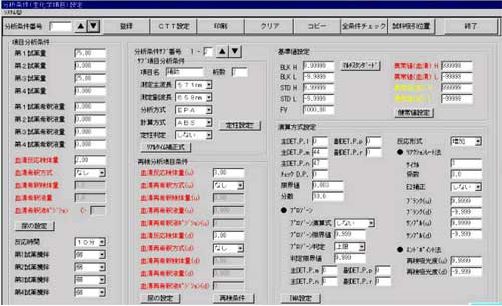 分析条件表（辅助判断）
