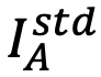 I_A^标准